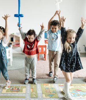niños jugando