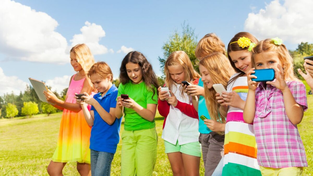 niños y redes sociales