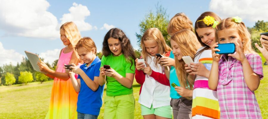 niños y redes sociales